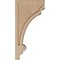 Ekena Millwork 3 1/4"W x 4"D x 8"H Diane Recessed Wood Corbel, Maple CORW03X04X08DIMA - alternate 3
